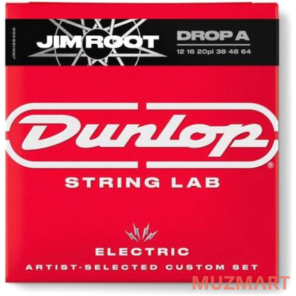Dunlop JIM ROOT EL NKL 12/64 (DROP A)-6/SET Струны для электрогитары