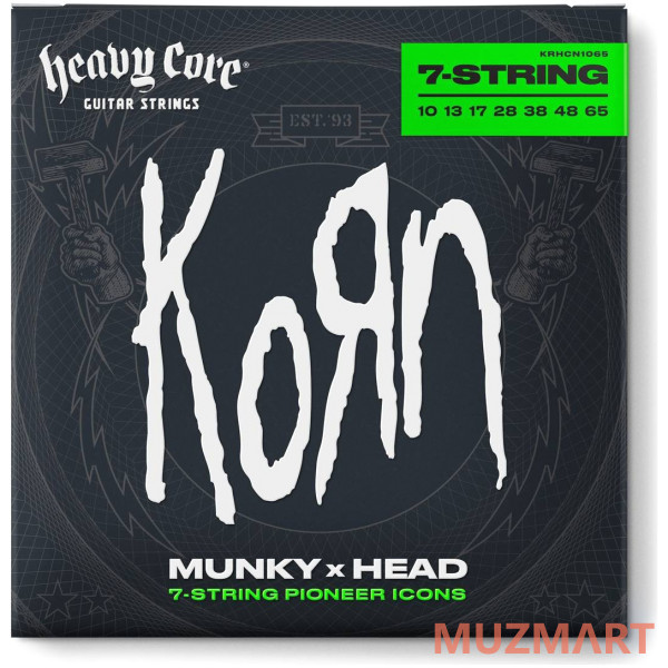 Dunlop KORN HEAVY CORE 10/65-7/SET Струны для электрогитары