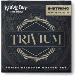 Dunlop TRIVIUM EL NKL 10/52-6/SET Струны для электрогитары
