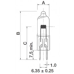Sylvania BRL 0061300 Лампа галогенная 12V/50W