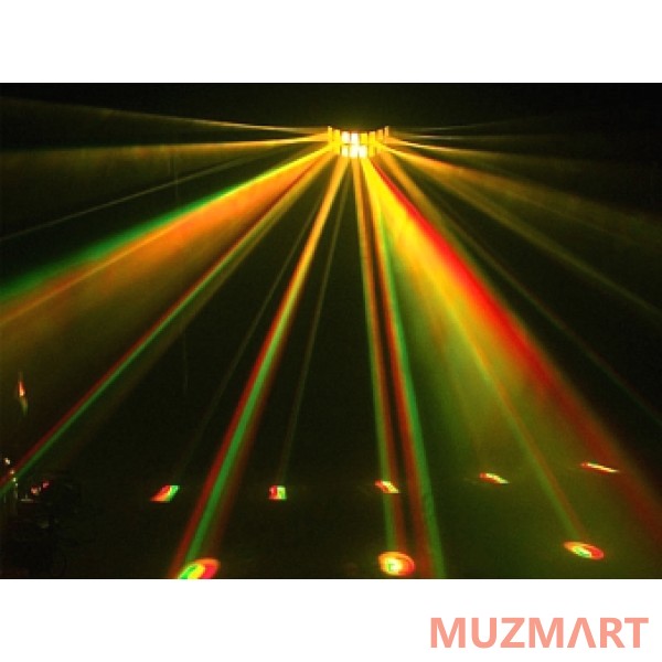 American DJ Aggressor Tri Led Cветодиодный дискотечный прибор