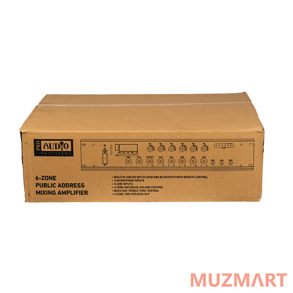 Proaudio MA-6120UB Трансляционный микшер-усилитель