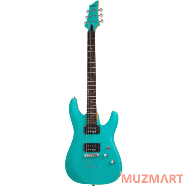 Schecter C-6 Deluxe SAQ Satin Aqua Электрогитара