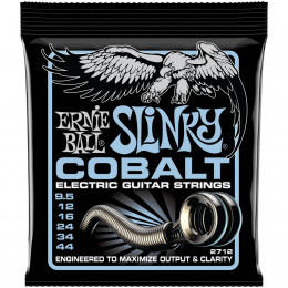 Ernie Ball 2712 Cobalt Slinky Primo 9.5-44 Струны для электрогитары 9,5-44