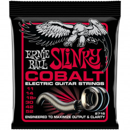 Ernie Ball 2716 Cobalt Slinky Burly 11-52 Струны для электрогитары 11-52