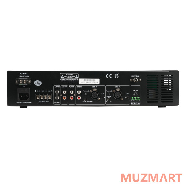 LAudio LAMD160U Микшер усилитель мощности трансляционный, 60Вт