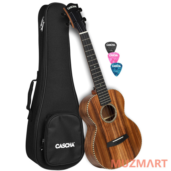 Cascha HH-2311 Acacia Series Укулеле тенор, с чехлом