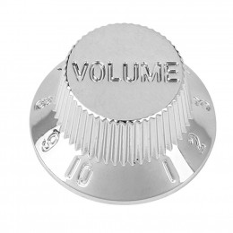 Musiclily MX0619 Ручка потенциометра ST Style, Volume, метрическая, хром