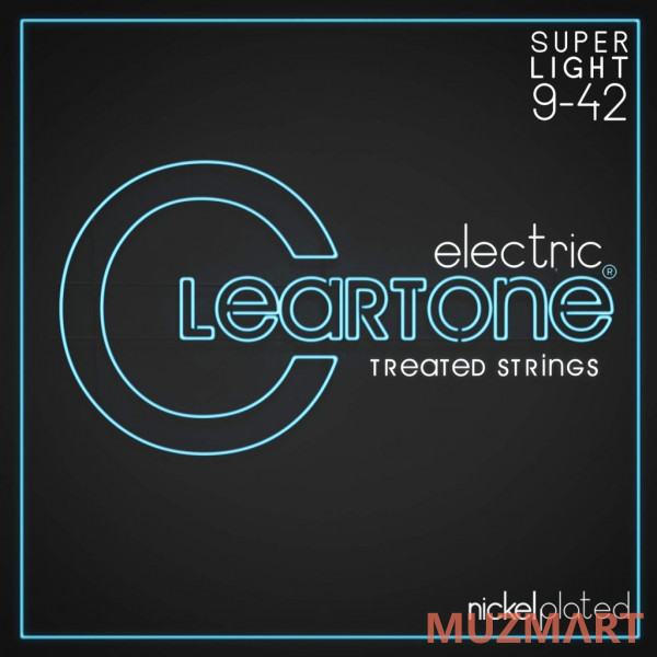 Cleartone 9409 Nickel Plated Комплект струн для электрогитары, никелированные, с покрытием, 9-42