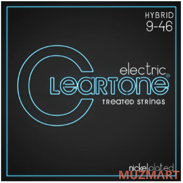 Cleartone 9419 Nickel Plated Комплект струн для электрогитары, никелированные, с покрытием, 9-46