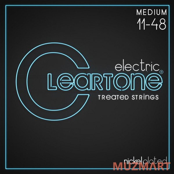 Cleartone 9411 Nickel Plated Комплект струн для электрогитары, никелированные, с покрытием, 11-48
