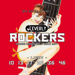 Everly 9010 Rockers Комплект струн для электрогитары, никелированные, 10-46