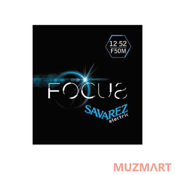 Savarez F50M Focus Комплект струн для электрогитары, никелированные, 12-52