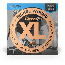 D'Addario EXL115W Струны для электрогитары 11-49