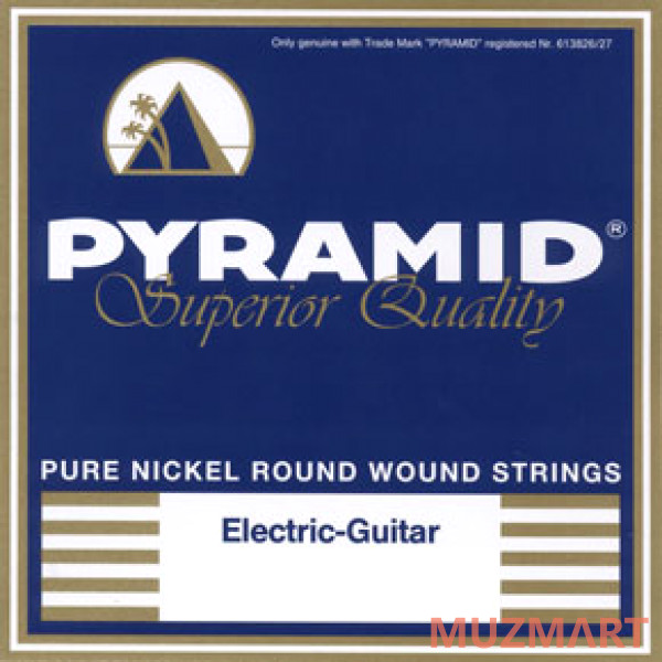 Pyramid 723100 Pure Nickel DB Комплект струн для электрогитары, 11-48