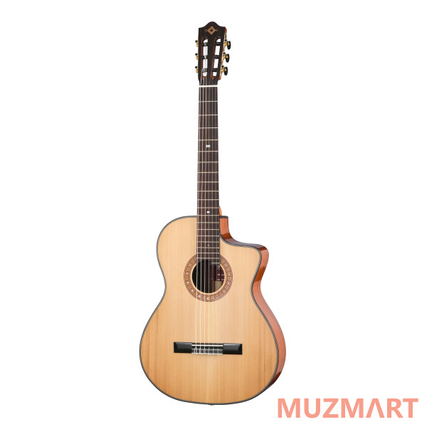 Martinez MP-12-MH Crossover Series Классическая гитара со звукоснимателем