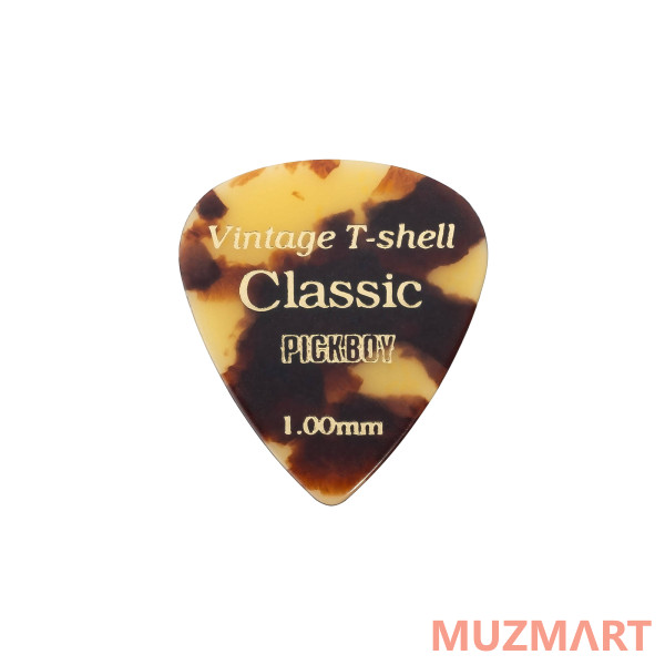 Pickboy GP-55/100 Celluloid Vintage Classic T-Shell Медиаторы 50шт