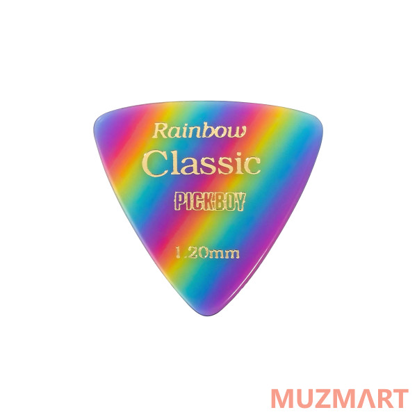 Pickboy GP-17RA/120 Celluloid Vintage Classic Rainbow Медиаторы 50шт