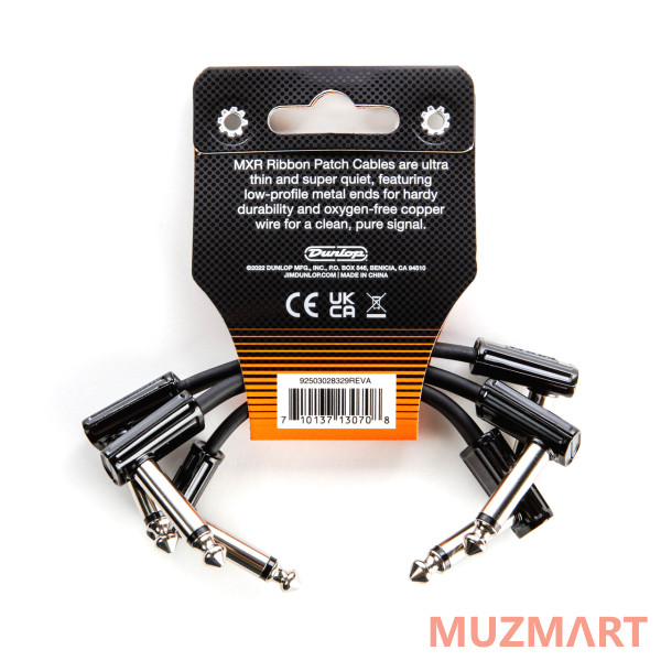 Dunlop 3PDCPR03 MXR Ribbon Коммутационный кабель
