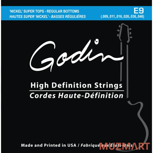 Godin E9 008971 Струны для электрогитары 9-46