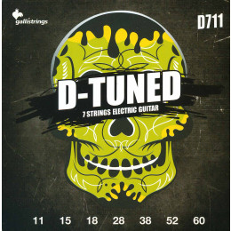 Galli Strings D711 струны для 7 струнной гитары