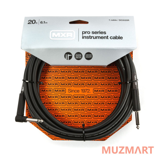 Dunlop MXR DCIX20R Pro Series Инструментальный кабель, 6 м