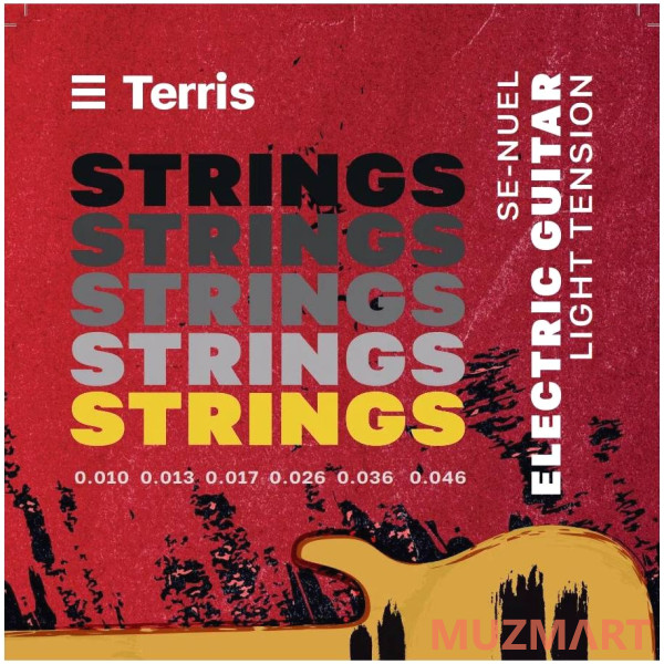 Terris SE-NUE L Струны для электрогитары