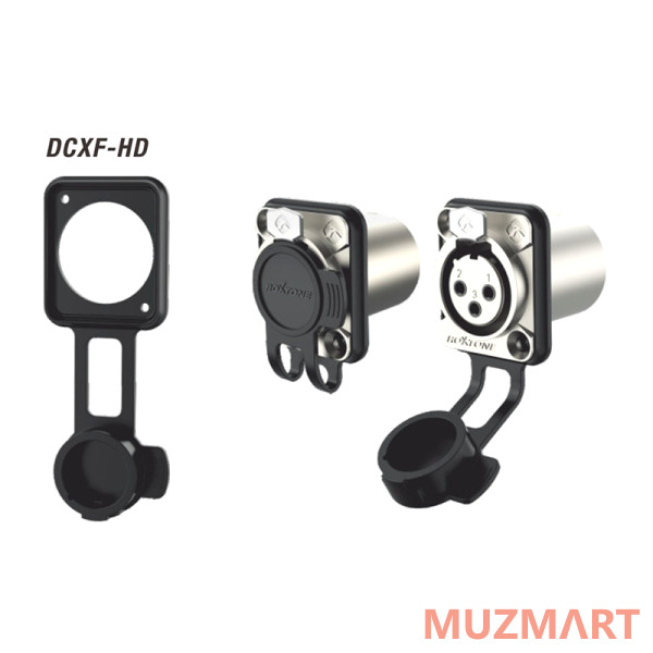 Roxtone RX3MDWP-BG Разъем cannon (XLR) панельный, IP65, папа 3-х контактный