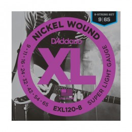 D'Addario EXL120-8 Струны для 8-ми струнной электрогитары