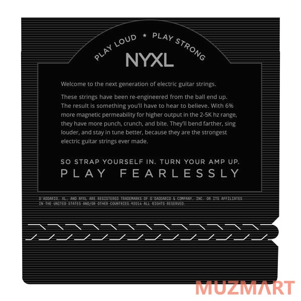 D'Addario NYXL0942 Струны для электрогитары