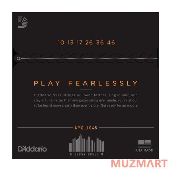 D'Addario NYXL1046 Струны для электрогитары