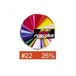 Rosco RX22-2024 Фильтр листовой 50х61см оранжево-красный