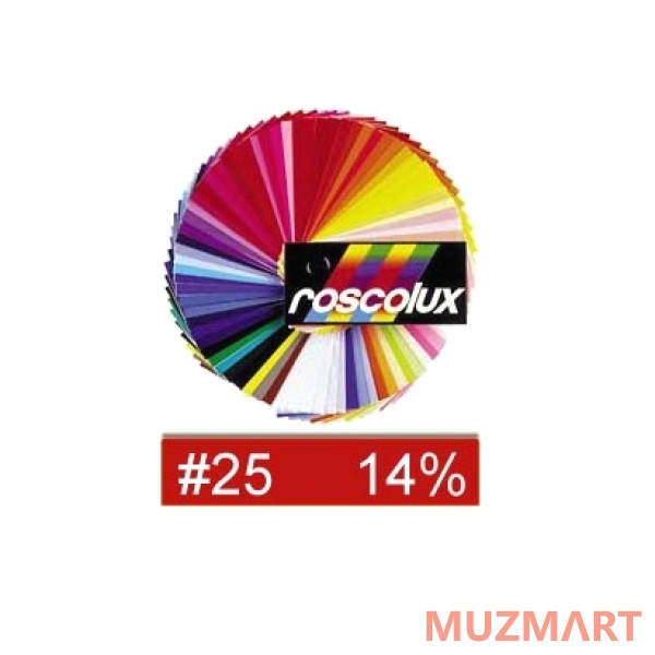 Rosco RX25-2024 Фильтр листовой 50х61см красный