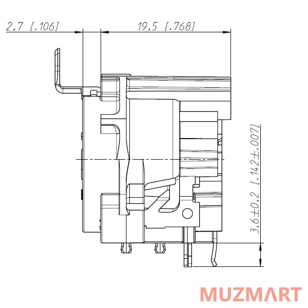 Neutrik NC3FAH1 Панельный разъем XLR female