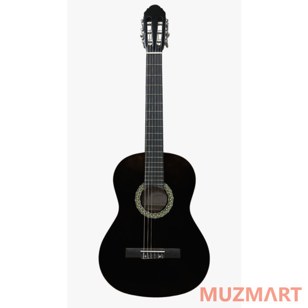 Navarrez NV12 BLACK 4/4 Гитара классическая с чехлом