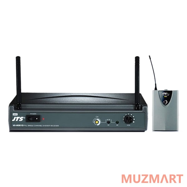 JTS US-8001D/PT-850B Радиосистема одноканальная с поясным UHF-передатчиком
