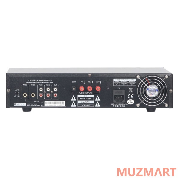 DSPPA MP-600P Микшер-усилитель 250 Вт\100В