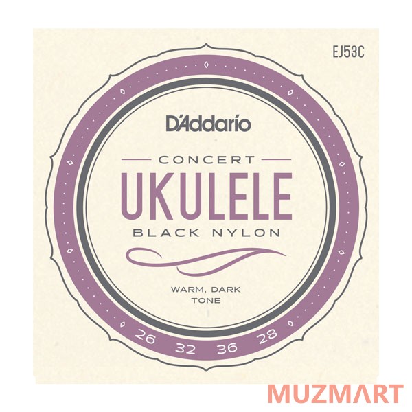 D'Addario EJ53C Струны для укулеле концерт