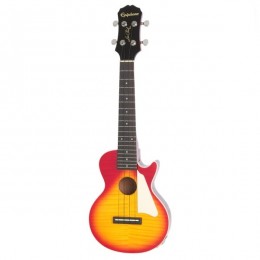 Epiphone LES PAUL AC/EL UKULELE HERITAGE CHERRY SUNBURST Электроакустическая укулеле