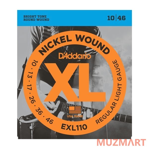 D'Addario EXL110 Струны для электрогитары