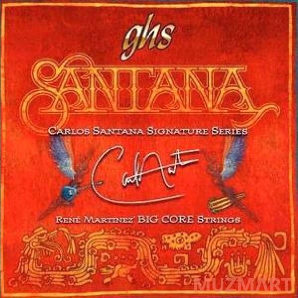 GHS CARLOS SANTANA SIGNATURE MEDIUM Струны для электрогитары
