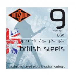 Rotosound BS9 STRINGS STAINLESS STEEL Струны для электрогитары