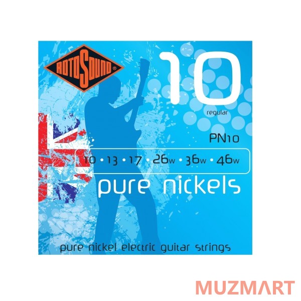 Rotosound PN10 STRINGS NICKEL Струны для электрогитары