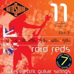Rotosound R11-7 STRINGS NICKEL MEDIUM Струны для 7-струнной электрогитары