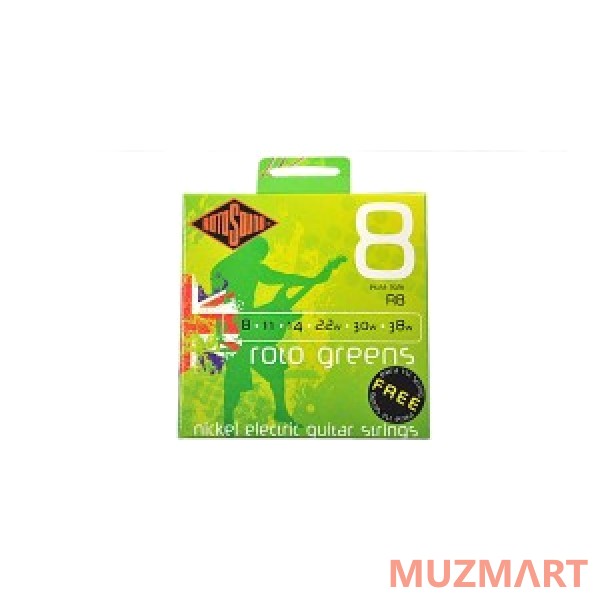Rotosound R8 STRINGS NICKEL EXTRA LIGHT Струны для электрогитары