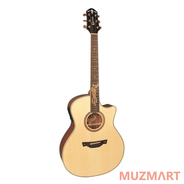 Crafter PK-MAHO Plus Электроакустическая гитара + Кейс