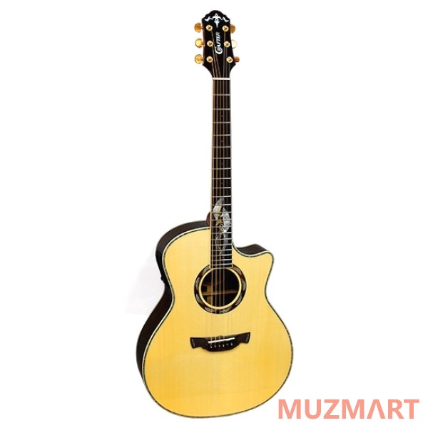 Crafter SM-ROSE Plus Электроакустическая гитара  + Кейс