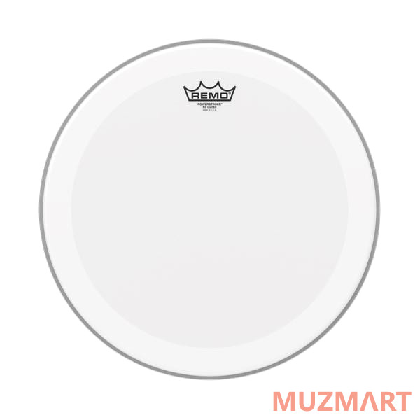 Remo P4-0116-BP Batter, Powerstroke 4, Coated, 16" Пластик для барабана двойной с напылением и демпфирующим кольцом