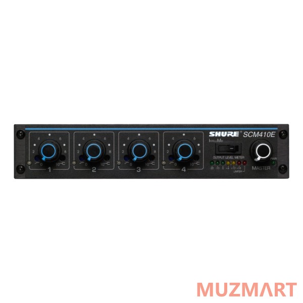 Shure SCM410E 4-х канальный автоматический микрофонный микшер