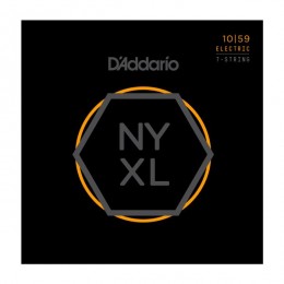 D'Addario NYXL1059 Струны для 7-струнной электрогитары, 10-59